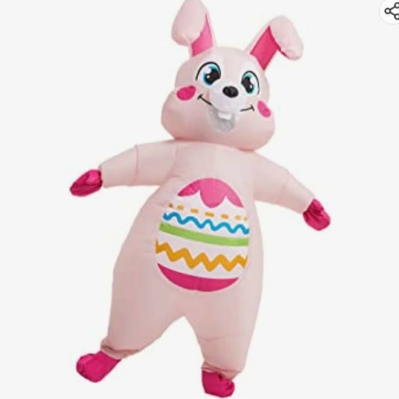 Kooy Other - Pink Easter Bunny Inflatable Costume - Men Other